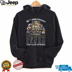 Pittsburgh Penguins 60th Anniversary 1967 2027 Signature Memories T Shirt
