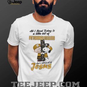 Pittsburgh Steelers Snoopy Charlie Brown Jesus Faith T Shirt