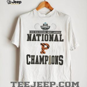 Princeton Tigers 2026 NCAA DI Men’s Lacrosse National Champions Locker Room Shirt