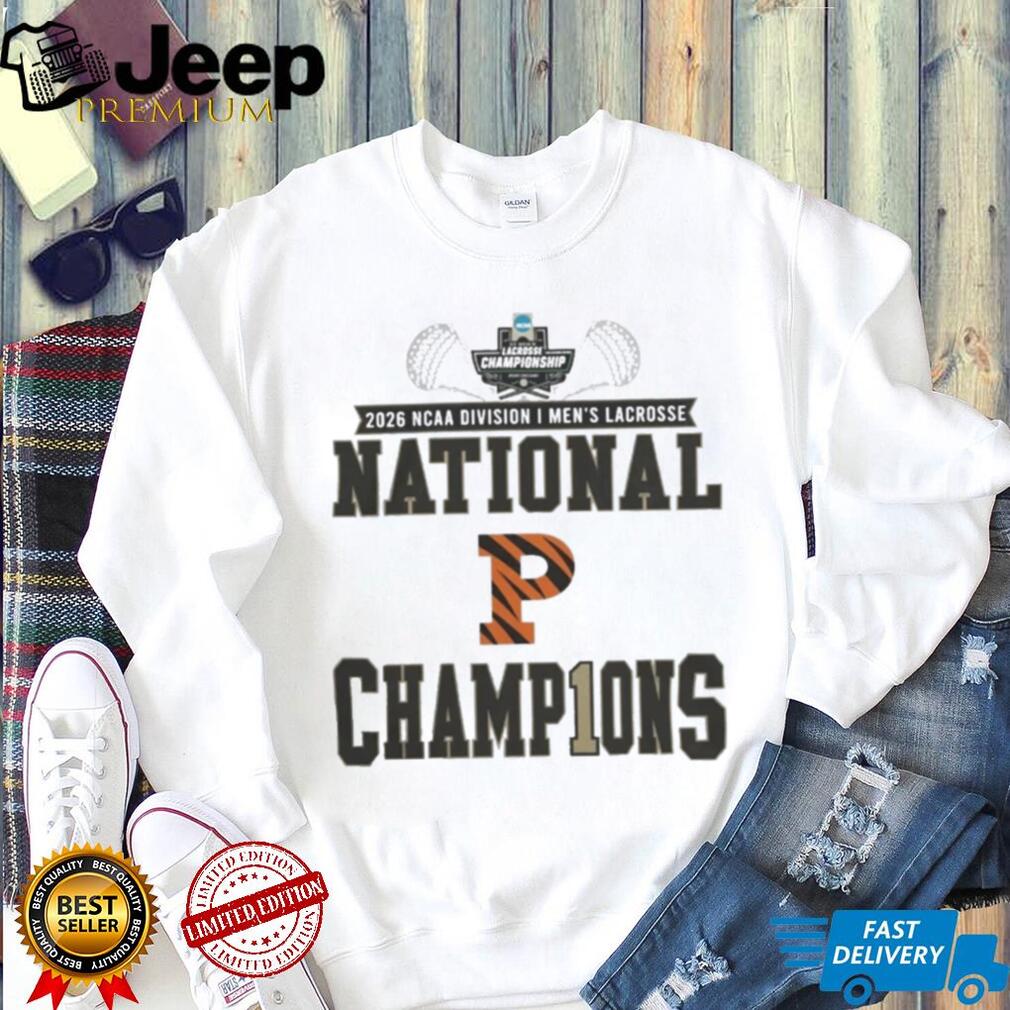 Princeton Tigers 2026 NCAA DI Men’s Lacrosse National Champions Locker Room Shirt Princeton Tigers 2026 NCAA DI Men’s Lacrosse National Champions Locker Room Shirt