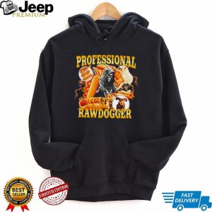 Professional Rawdogger Funny Grim Reaper Hot Dog T Shirt