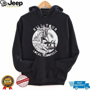 Punk Rock Kill Your Local Pedophile Vintage Graphic T Shirt