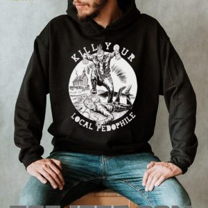 Punk Rock Kill Your Local Pedophile Vintage Graphic T Shirt