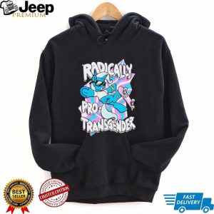 Radically Pro Transgender Skateboarding Unicorn T Shirt