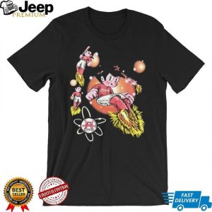 Retro Astro Boy Baseball Graphic T Shirt Japanese Anime Streetwear T Shirt