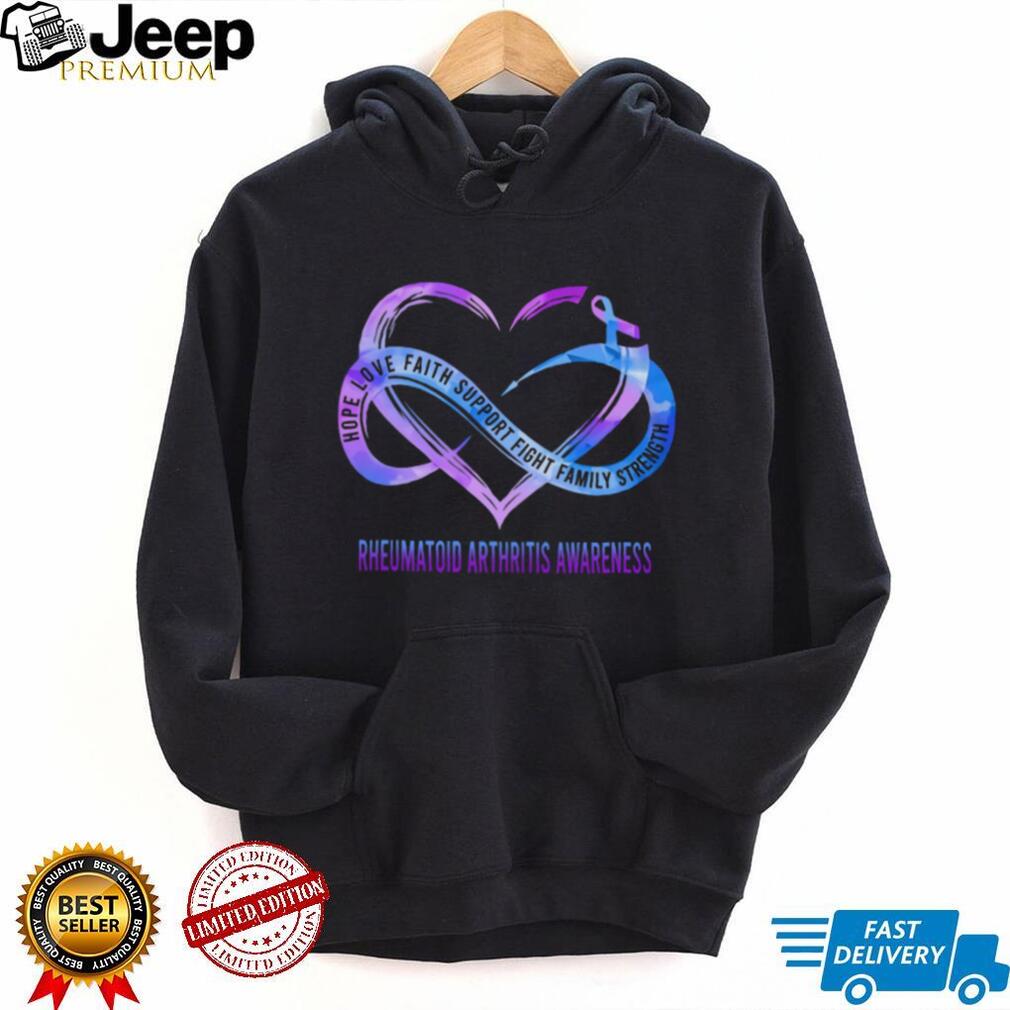 Rheumatoid Arthritis Awareness Heart Ribbon T Shirt Rheumatoid Arthritis Awareness Heart Ribbon T Shirt