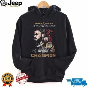 Roman Reigns New World Heavyweight Champion WrestleMania Vegas T Shirt