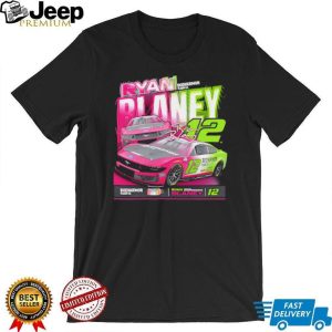Ryan Blaney Racing Nascar Driver Neon Graphics T Shirt