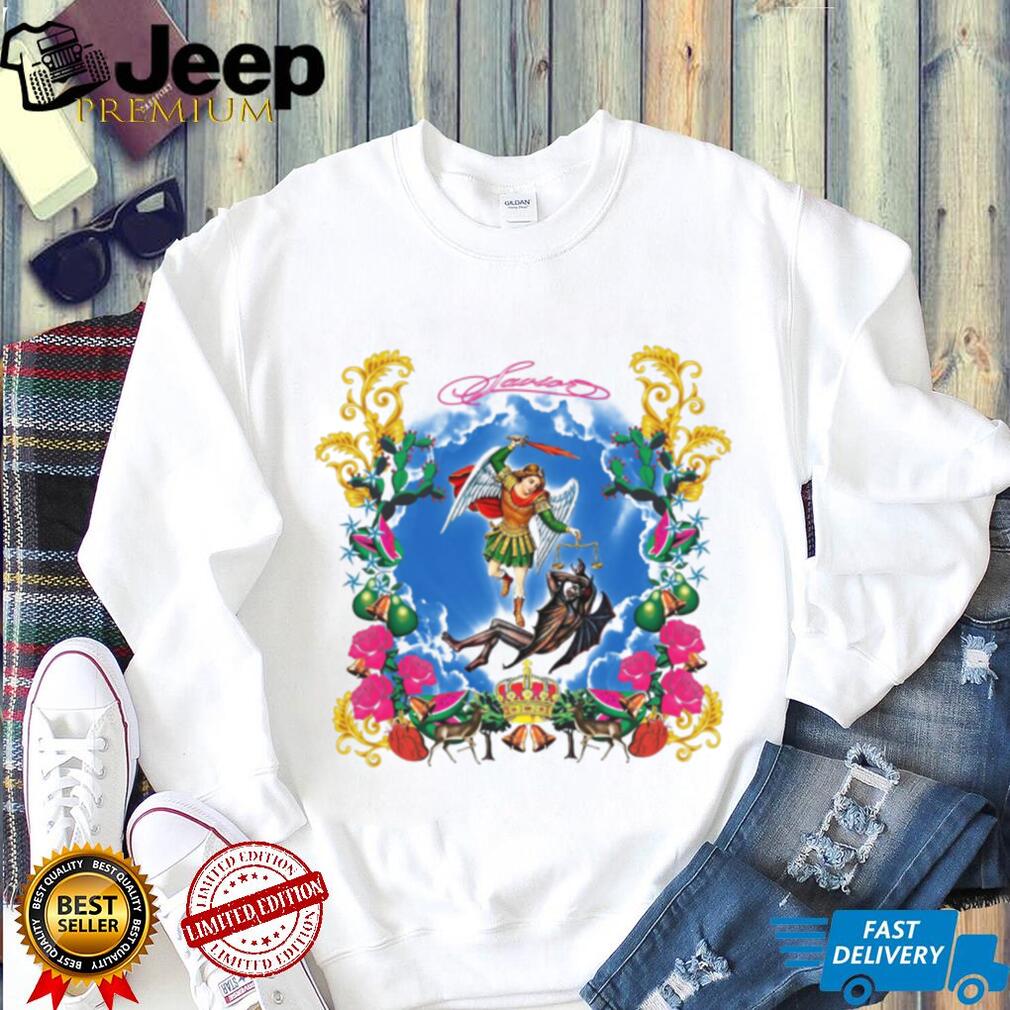 Saint Michael Archangel Christian Religious Art Graphic T Shirt Saint Michael Archangel Christian Religious Art Graphic T Shirt