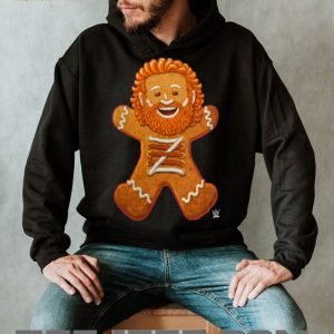 Sami Zayn Gingerbread Man Z WWE Holiday Wrestling T Shirt