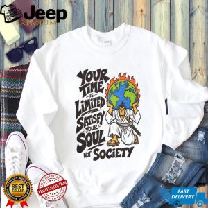 Samurai Jack Your Time Is Limited Soul Motivation Graphic T Shirt