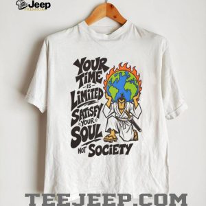 Samurai Jack Your Time Is Limited Soul Motivation Graphic T Shirt