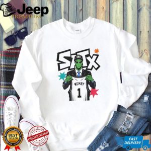 San Antonio Alien Wemby Number 1 Basketball T Shirt
