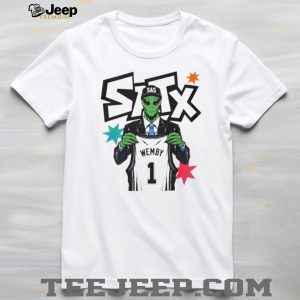 San Antonio Alien Wemby Number 1 Basketball T Shirt