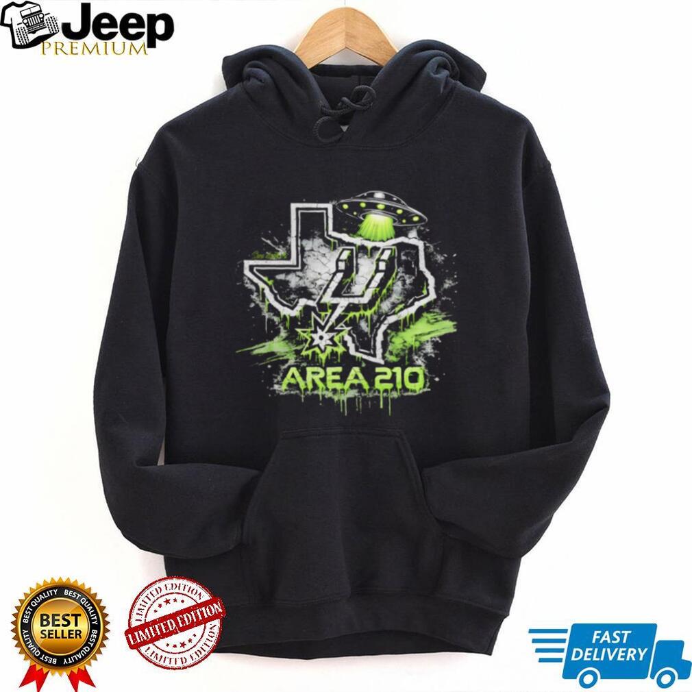 San Antonio Area 210 Texas Alien UFO Basketball T Shirt San Antonio Area 210 Texas Alien UFO Basketball T Shirt