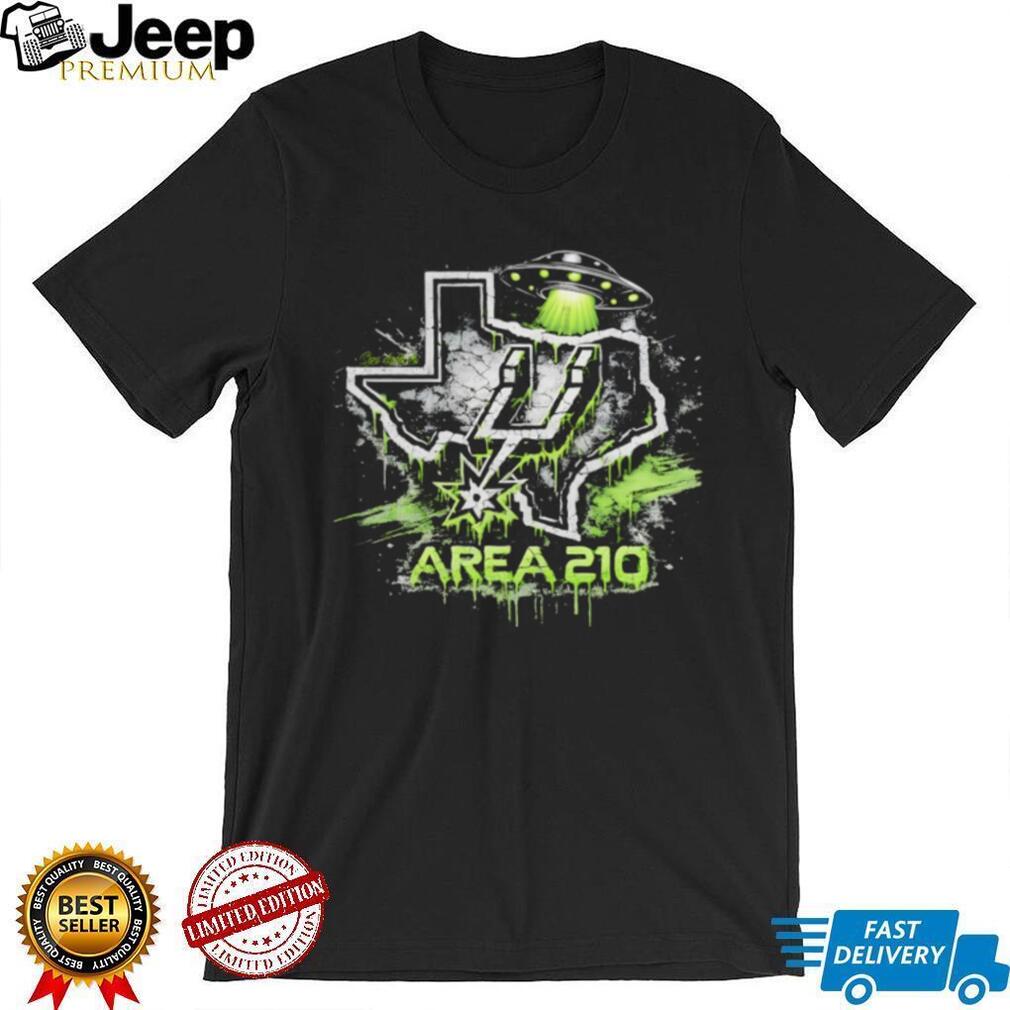 San Antonio Area 210 Texas Alien UFO Basketball T Shirt San Antonio Area 210 Texas Alien UFO Basketball T Shirt