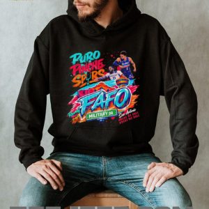 San Antonio Basketball FAFO Military Dr Streetwear T Shirt