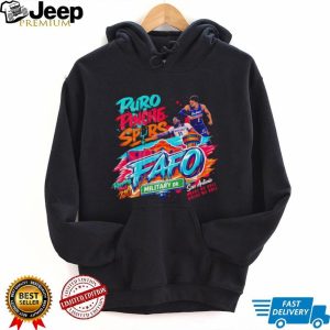 San Antonio Basketball FAFO Military Dr Streetwear T Shirt