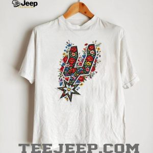 San Antonio Basketball Floral Spurs Star Logo T Shirt