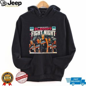 San Antonio Basketball Playoff Fight Night Vintage T Shirt
