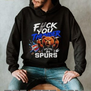 San Antonio Basketball Ted Bear Playoff Rivalry T Shirt