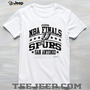 San Antonio Spurs 2026 NBA Finals Champions Trophy T Shirt