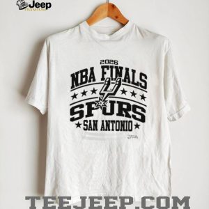San Antonio Spurs 2026 NBA Finals Champions Trophy T Shirt