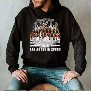 San Antonio Spurs 2026 Team Roster Graphic T Shirt