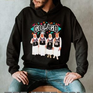San Antonio Spurs Go Go Nuns Basketball Fan Graphic T Shirt