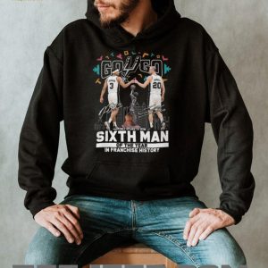 San Antonio Spurs Keldon Johnson Manu Ginobili Sixth Man Of The Year T Shirt