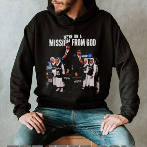 San Antonio Spurs Mission From God Blues Brothers Parody T Shirt