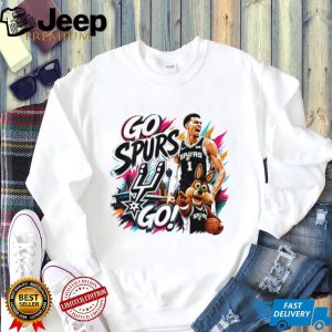 San Antonio Spurs Victor Wembanyama Mascot Go Spurs Go T Shirt San Antonio Spurs Victor Wembanyama Mascot Go Spurs Go T Shirt