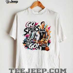 San Antonio Spurs Victor Wembanyama Mascot Go Spurs Go T Shirt