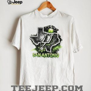 San Antonio Texas Alien UFO Slime T Shirt