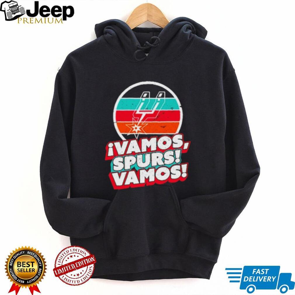 San Antonio Vamos Spurs Vamos Fiesta Retro Sunset T Shirt San Antonio Vamos Spurs Vamos Fiesta Retro Sunset T Shirt