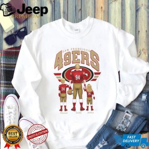 San Francisco 49ers Personalized Football Fan Dad Gift T Shirt