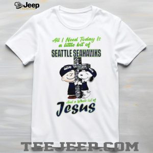 Seattle Seahawks Snoopy Charlie Brown Jesus Faith T Shirt