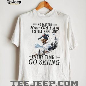 Skiing Athlete Winter Sports Mountain Life T Shirt