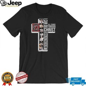 South Carolina Gamecocks Women's Basketball Cross Philippians Four Thirteen Religious Sport T Shirt