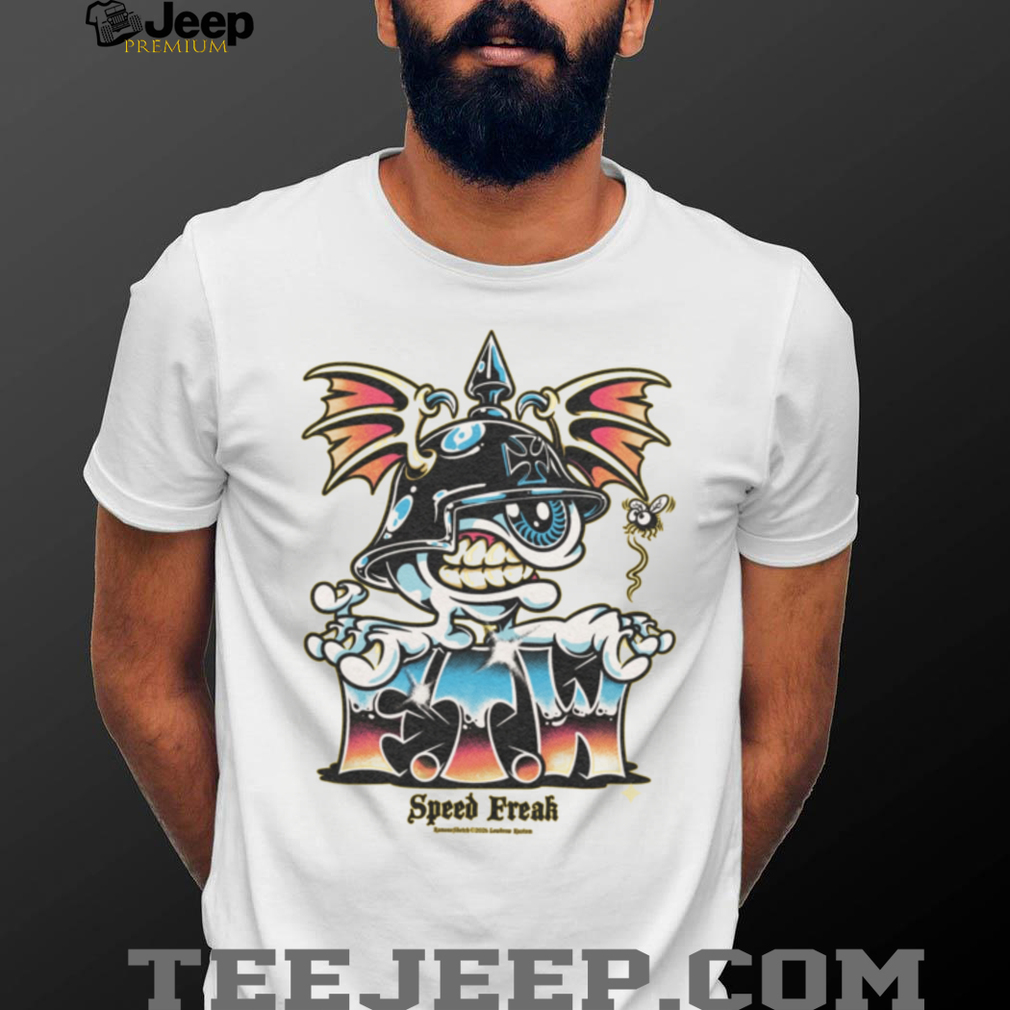 Speed Freak Eyeball Biker Helmet Kustom Kulture T Shirt Speed Freak Eyeball Biker Helmet Kustom Kulture T Shirt
