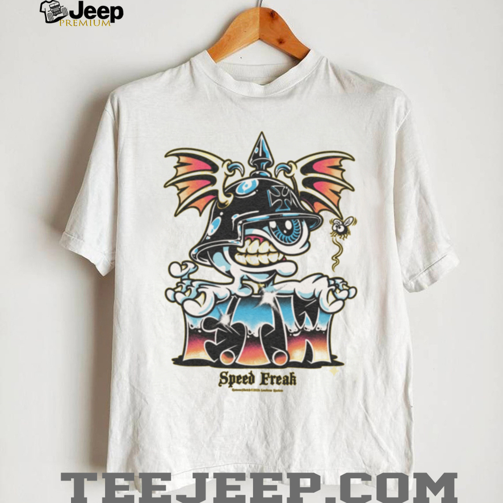 Speed Freak Eyeball Biker Helmet Kustom Kulture T Shirt Speed Freak Eyeball Biker Helmet Kustom Kulture T Shirt