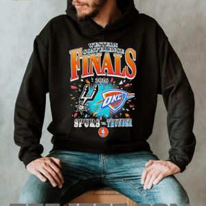 Spurs Vs Thunder 2026 Western Conference Finals Basketball T Shirt