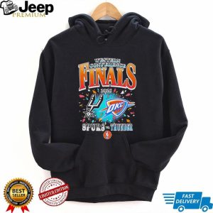 Spurs Vs Thunder 2026 Western Conference Finals Basketball T Shirt