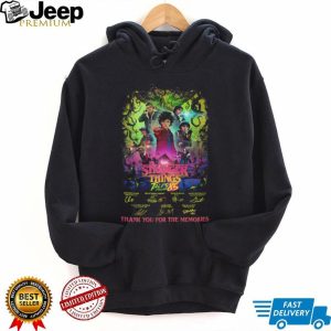 Stranger Things Tales From 85 Cast Signatures Group Graphic T Shirt