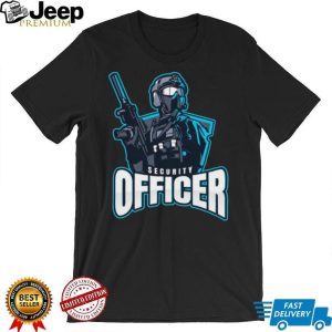 Tactical Security Officer Military Helmet Gear Graphic T Shirt