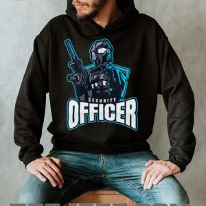 Tactical Security Officer Military Helmet Gear Graphic T Shirt