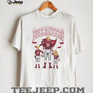 Tampa Bay Buccaneers Personalized Family Football Dad T Shirt