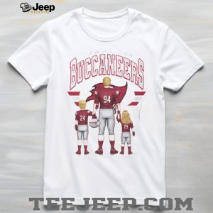 Tampa Bay Buccaneers Personalized Family Football Dad T Shirt