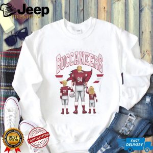 Tampa Bay Buccaneers Personalized Family Football Dad T Shirt