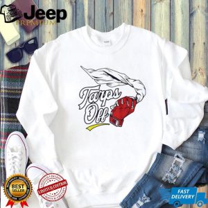 Tarps Off Red Baseball Glove Sports Celebration T Shirt